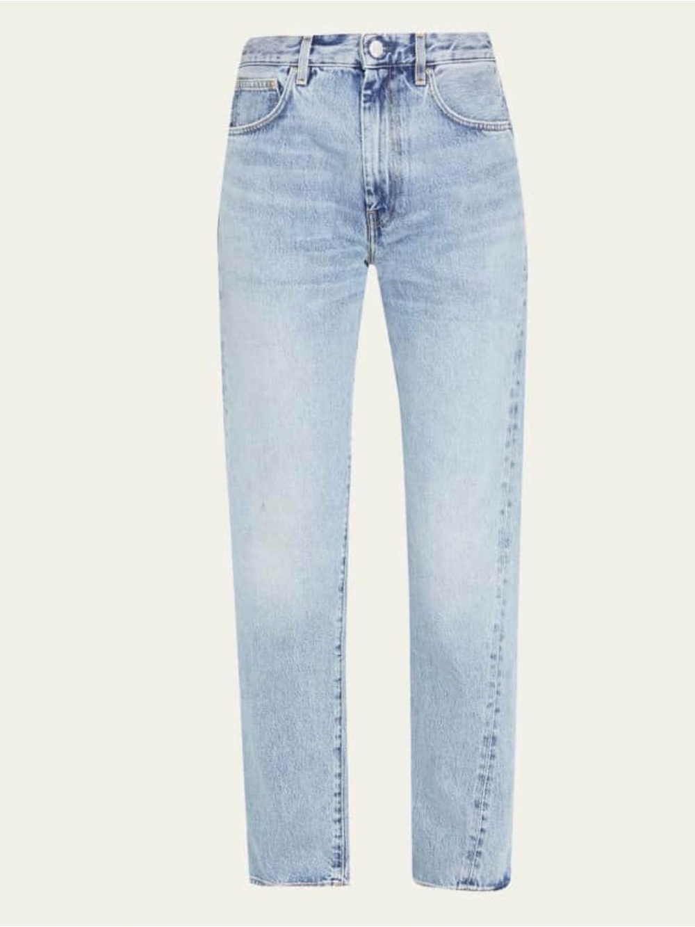 TOTEME Twisted Seam Straight-Leg Denim Pants Made in Italy Waist Size 24
